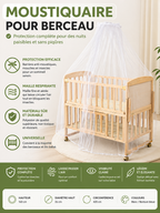 Moustiquaire pour berceau