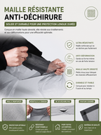 Moustiquaire fenêtre auto-adhésive (Noire)